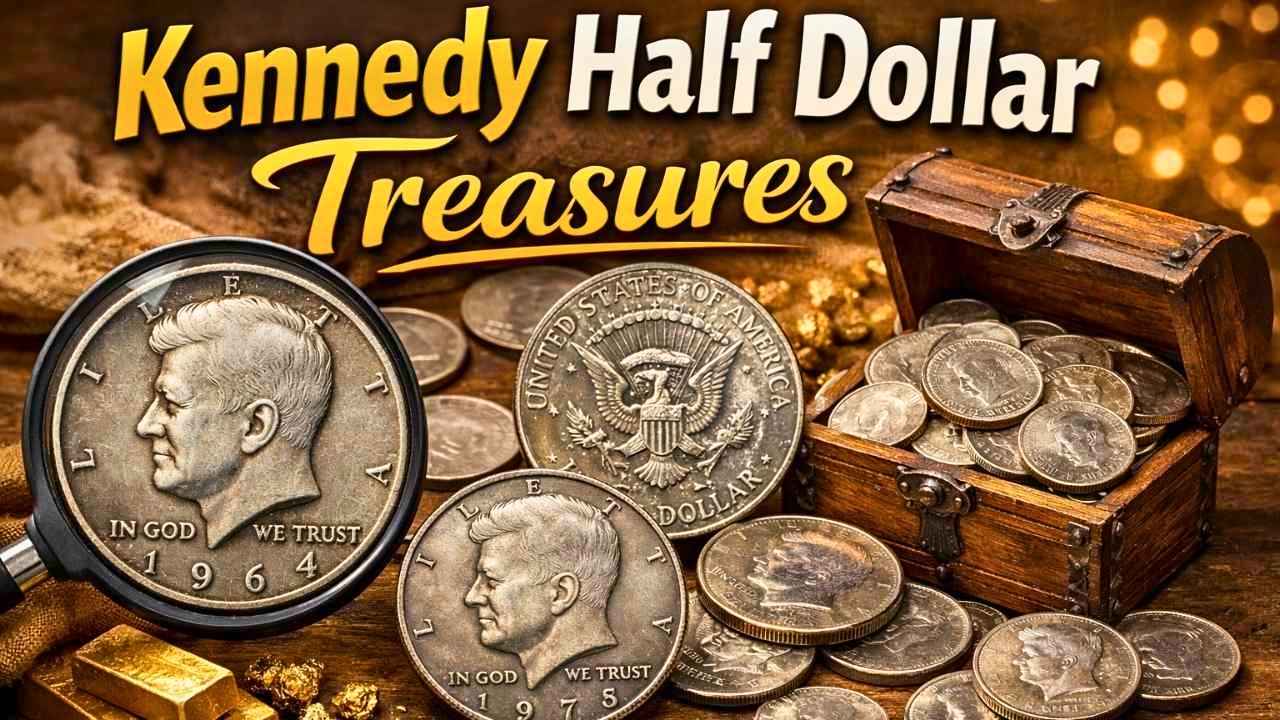 Kennedy Half Dollar Treasures 12 Rare Coins Worth Collecting and Their True Value