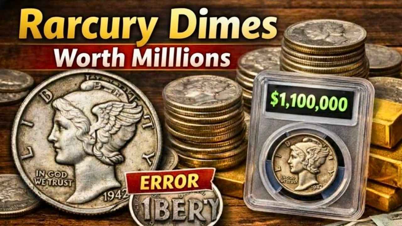 Rare Mercury Dimes Worth Millions 2026 Collector’s Value and Error Guide